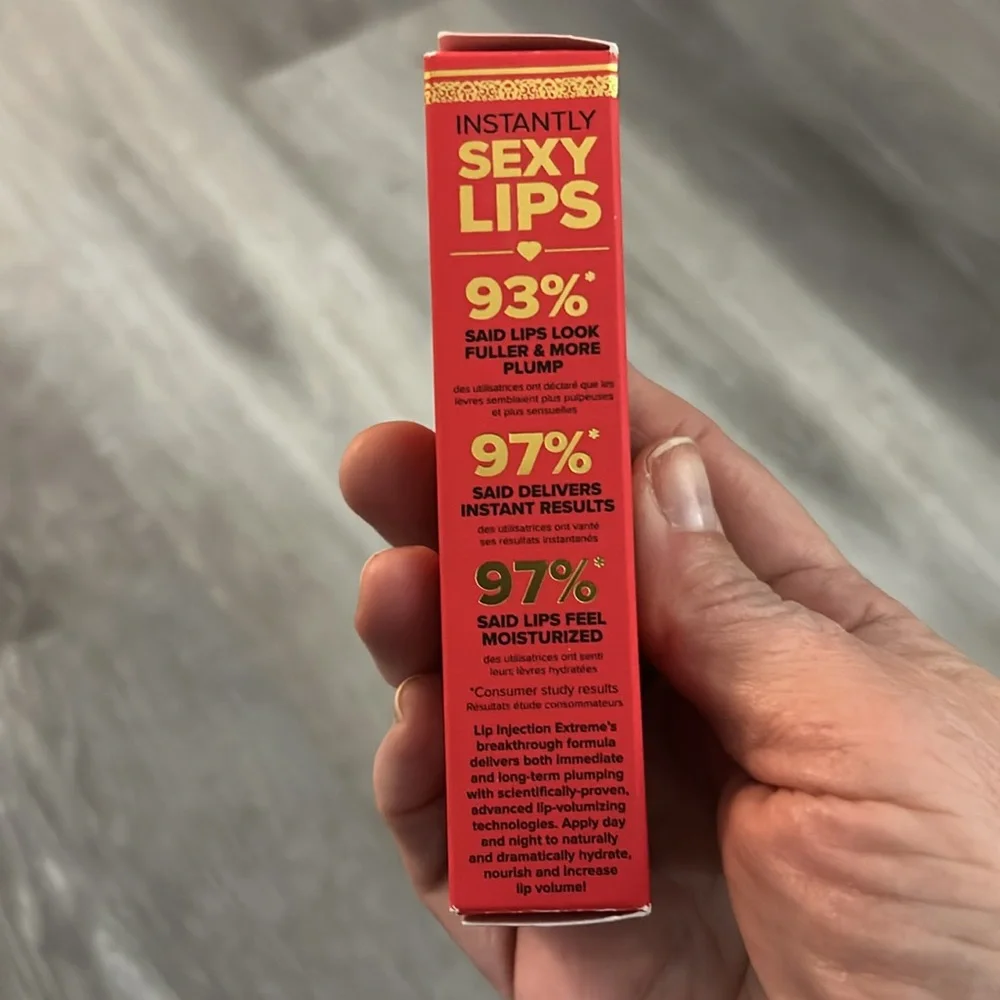 Too Faced Lip Injection Extreme Gloss - Pink Punch - New in Box